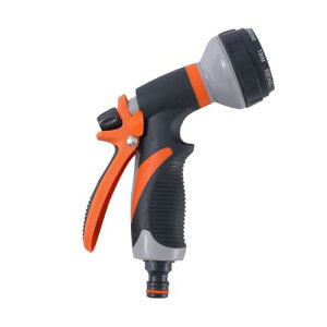 散水スプレーノズル家庭用8種類の機能庭園における花やり洗車用水鉄砲の袋ガム調整可能水鉄砲洗車銃