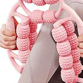 筋肉マッサージローラー 三次元リングマッサージャ ーラーヨガフィットネス装置 男性と女性の脚美容装置 ふくらはぎクリップ脚経絡リラックス ヨガフィット 23 ローラーヨガフィットネス