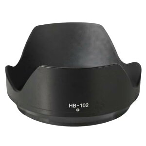 レンズフードHB-102 ニコンZマウントレンズNIKKOR Z 24-120mm f/4 S対応 ニコンHB-102との互換性あり 非画像光・干渉光を防ぐ レンズ保護 取り付け設計 互換レンズフード