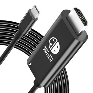 Switch hbN ڂTVoHdmi Type-CXCb`4K&1080𑜓x/HDMIϊ/type c PD[d/ڂTVo͑@\ A_v^[^ xȂ s o ^ѕ֗XCb`/Switch OLED/m[gp\R/^u