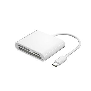 RuiMi USB C Type-C- CF SD TF �J�[�h���[�_�[3in1�����]�� OTG�@�\ SD/Micro SD/CF �������[�J�[�h���[�_�[ Type-C�p �ʐ^/�r�f�I�o�����f�[�^�]�� App�K�v�Ȃ� MacBook/iPad Pro/Galaxy/Switch�f�o�C�X�ɑΉ�RuiMi