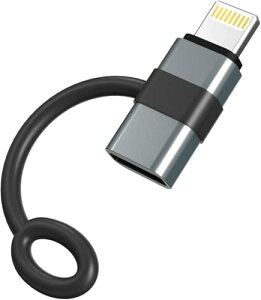 Type C to ���C�g�j���O �ϊ��A�_�v�^ 36W PD�}���[�d�E480Mbps�f�[�^�]�� ���M�݌v �A���~���� �y�ʏ��^ �����h�~�X�g���b�v�t iPhone/iPad�Ȃ�iOS�@��Ή� USB C ���� Lightning �ϊ��R�l�N�^ �^��YC056�i1*