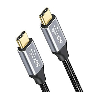 USB Type C �P�[�u�� 0.5M USB3.2 Gen2�W�� PD�Ή�10Gbps�f�[�^�]�� 100W/5A�}���[�d4K/60Hz�f���o�� MacBook Pro/Air�ASurface�AXperia�AAQUOS�AGalaxy���^�C�vc�@��Ή�