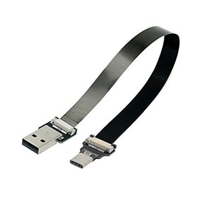 xiwai 1.0M USB 2.0 Type-A �I�X - USB-C Type-C �I�X �f�[�^ �t���b�g �X���� FPC �P�[�u�� FPV & �f�B�X�N & �d�b�p