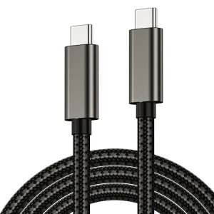 USB C �P�[�u�� Type-c�P�[�u�� USB3.2 Gen2 (20Gbps) PD�Ή� 100W/5A�}���[�d 4K/60Hz�f���o�� �����ϋv�i�C���� �^�C�vc �P�[�u�� Mac Book Pro/Air�AiPad Pro/Air�AiPad mini 6�AXperia�AAQUOS�AGalaxy�APixel�ANintendo