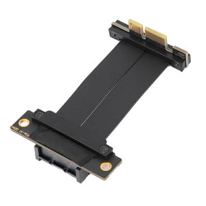 PCIe 4.0 X1 ���C�U�[ �P�[�u���A�f���A�� 90 �x���p�A�I�X - ���X�����P�[�u���APCIe 4.0 X1 �����P�[�u������ PCI Express Gen 4.0 X1 ���C�U�[ �G�N�X�e���_�[ (10cm)