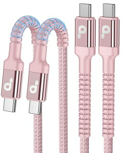 USB C �P�[�u�� 3m �[�d�P�[�u�� �^�C�vC PD�Ή� 60W/5A ���}���[�d Type C to USB C �i�C�����҂� �f���h�~ iPhone 16/15/iPad/MacBook Pro/Galaxy S24/Matebook/iPad�e��Ή� 2�{