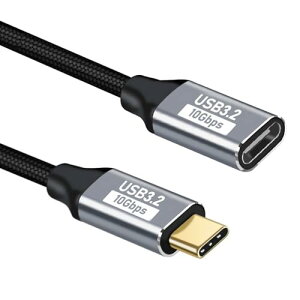 Type-C �����P�[�u�� USB �����P�[�u�� 0.5M/1M �i�C�����҂� USB3.1 Gen2 10Gbps �����]�� 100W PD�[�d 4K�f���Ή� MacBook/iPad/Switch/Xperia/Galaxy/Huawei�� ���@��ڑ� (0.5M)