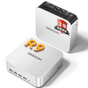 �u���Ґ��\�vGEEKOM A7 Max �~�jpc2026�N�ō���~�jPCAMD Ryzen 9 7940HS&Radeon 780����(�P��GPU�����\) 128GB DDR5�g���\ AI�@�\�bUSB4.0*2�iOculink�𒴂���eGPU�ڑ��j�b4���8K�o�́b2.5G
