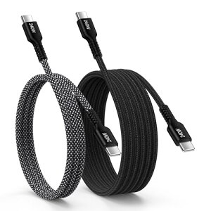 240W PD3.1 �Ή� Type-C �P�[�u�� �}���[�d [0.9m+1.8m 2�{�Z�b�g] E-Marker���� ���ϋv �i�C�����҂� USB-C to C �P�[�u�� macbook �[�d�P�[�u�� pc�[�d�p�^�C�vc�R�[�h iPhone17/16/15�V���[�Y