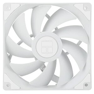 Thermalright TL-C12CW CPU�t�@�� 120mm�P�[�X�N�[���[�t�@���A4Pin PWM�É��p�\�R���t�@�� S-FDB�x�A�����O�t���A�ő�1550RPM��p�t�@���i���j�B