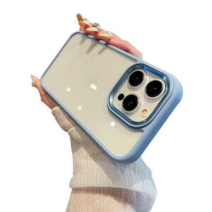 kaitesi �Ή� iPhone14 �p �P�[�X �N���A ���� �Ή� �A�C�t�H�� iPhone 14 �Ή� �J�o�[ 2�F �z�F ���^ ���� ���f�B�[�X �A�C�t�H��14�p �w�ʃJ�o�[ �n�[�h�P�[�X (�u���[)