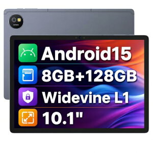 Ulefone Tab A10 10.1�C���` �^�u���b�g Android 15 �ŐVOS Widevine L1�Ή� 1080P ���� 4G LTE SIM�t���[ �ʘb�\ 8GB�g�������� 128GB�X�g���[�W 6600mAh��e�ʃo�b�e���[ ���^�y�� �w�K�p �ݑ�[�N ���掋�� 2