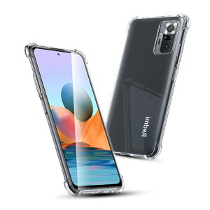 Redmi Note 10 Pro �P�[�X �N���A ���΂݂ɂ��� �ω��� �l��?���ی� �����h�~ �ϏՌ� �Ή�Xiaomi Redmi Note 10 Pro �J�o�[ TPU�J�o�[ [Qi�������C�����X�[�d/�����h�~/����~��/�w��h�~/��������/��t��