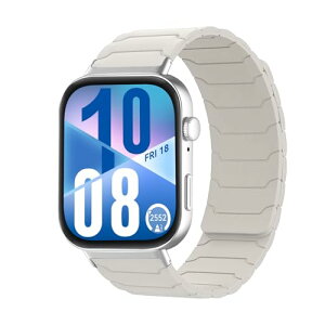 [Hinnwer] �V���R�� �o���h Huawei Watch Fit 5 Pro/Fit 5 / Huawei Watch Fit 4 Pro/Fit 4 / Fit 3 �Ή� �X�}�[�g�E�H�b�` �o���h ���C�V���R�� ���v�x���g �}�O�l�b�g �X�|�[�c �����X�g���b�v �_�炩�� �h�� ����