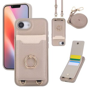 Yuotky for iPhone 17e �P�[�X �蒠�^ iPhone16e �X�}�z�P�[�X �V�����_�[ �����ӂ���17e�P�[�X �w�ʎ蒠�^ �A�C�t�H��17e �J�o�[ �����O�t�� �X�^���h�@�\ ��phone16e �J�o�[ �J�[�h���[ ���|�� �ϏՌ� �g