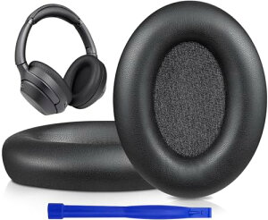 SOULWIT �C���[�p�b�h �C���[�N�b�V���� �����p Sony WH-1000XM3 (WH1000XM3)�I�[�o�[�C���[�w�b�h�t�H�� �ɑΉ� �w�b�h�p�b�h �_�炩���v���e�C�����U�[ �m�C�Y�A�C�\���[�V�����������[�t�H�[�� �C