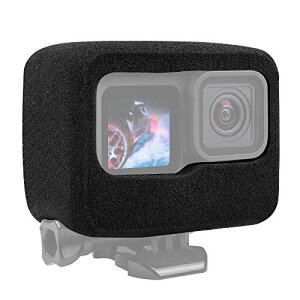 TaisionerGoPro HERO12�E11�E10�E9��p �h���J�o�[ �h���X�|���W�P�[�X �t���[���s�v ���؂艹�ጸ �����ጸ �X�|���W�� �u���b�N