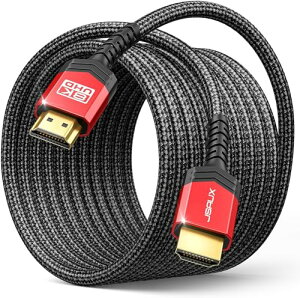 JASUX 8K HDMI �P�[�u�� 4.5m�A48Gbps����HDMI 2.1�i8K@60Hz 7680x4320 4K@120Hz�j ����HDMI�P�[�u�� PS5/PS4/PS3 Xbox Nintendo Switch Apple TV Fire TV�ȂǂɑΉ� ARC/18gbps/UHD/HDR/3D/���� �C�[�T�l�b�g�Ή�