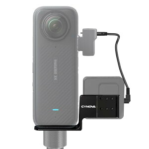 CYNOVA X4�p �R�[���h�V���[ Cold Shoe For Insta 360 X4 �A�N�Z�T��,�C���X�^360 X4 �X�e���X�}�C�N�X�^���h �V���[�g���}�E���g�u���P�b�g �ɓK���� Insta 360 X 4/X 3/One X 2�ƌ݊���������