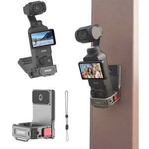 DJI OSMO Pocket 3/Pocket 4 �Ή� �g���A�_�v�^�[ �A���~�j�E�� ���C�}�E���g �}�O�l�b�g�}�E���g�f�X�N�g�b�v�X�^�r���C�U�[�}�E���g�A�N�Z�T���[,�R�[���h�V���[�X���b�g/GOPRO/ACTION�ڑ��|�[�g�t