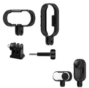 SHEAWA for Insta360 GO 3S/GO3 �}�E���g�t���[�� �g���}�E���g�A�_�v�^�[ ���u�� �c�u�� �u���P�b�g �ی�P�[�X �ϏՌ� �p�x���� �J�o�[ �O�r�A���B��_�Ȃǂ̎B�e�A�N�Z�T���[�����t���\