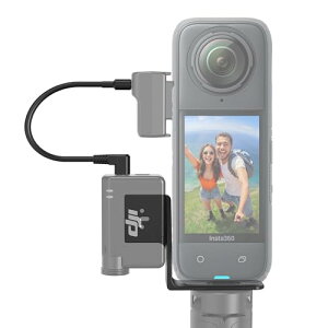 CYNOVA X4�p �R�[���h�V���[ Cold Shoe For Insta 360 X4 �A�N�Z�T���[, �V���[�g���}�E���g�u���P�b�g DJI Mic Mini�}�C�N�X�^���h �ɓK���� Insta 360 X4 / X3�ƌ݊���������