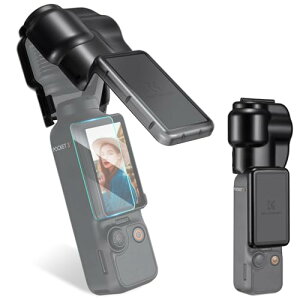 K&F CONCEPT Osmo Pocket 3 �ی�J�o�[ �X�N���[���S���ʂ���ی�ł��� �I�Y���|�P�b�g 3�ɑΉ� �y�ʁE�ϋv������ �h�o�E�h�����݌v ���s��ۊǂɍœK