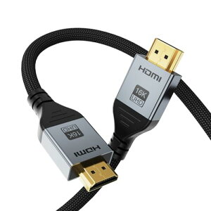 Angusplay 16K HDMI 2.2 �P�[�u�� 2M 96Gbps ������ 16K@60Hz/8K@120Hz/4K@480Hz HDCP 2.3 & HDR10 �Ή� PS5/Xbox Series X|S/Roku TV/�u���[���C/�Q�[�~���OPC/���j�^�[/�v���W�F�N�^�[�p