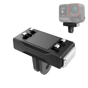 PULUZ Insta360 X5/ Ace Pro 2/Ace Pro/X4 Air �p �}�O�l�b�g���N�C�b�N�����[�X�x�[�X�}�E���g�AABS+�A���~�����f�ރA�N�V�����J�������C�}�E���g����~��/�Ռ��z���A���B��_/�n���h��/�O�r�ȂǂɑΉ�