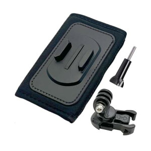 �T���R�X GoPro�Ή� �o�b�N�p�b�N�N���b�v 360�x��]�}�E���g ���߉\ ����~�߃X�g���b�v�t�� ���p�r�A�N�V�����J�����A�N�Z�T���[ �B�e ���s �A�E�g�h�A�p Hero 13-5 Osmo Action 5 Pro Insta360 Ace Pr