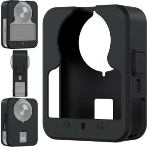 JJC DJI OSMO 360 �P�[�X �V���R�� OSMO360 �ی�J�o�[ �����h�~ �ϏՌ� �C�菝�h�~ �y�ʏ��^ �҂�����Ή� �����Y�K�[�h�����\ �\�t�g ���􂢉\ �h�o DJI OSMO360 �P�[�W �i�u���b�N�j