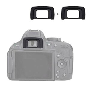2�� JJC DK-25 �A�C�J�b�v �ڊ჌���Y Nikon D3500 D3400 D3300 D3200 D3100 D3000 D5600 D5500 D5300 D5200 D5100 D5000 �J���� �K�p �j�R�� DK-25 �A�C�s�[�X �݊�