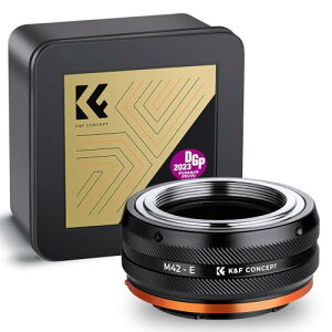 �V�^K&F CONCEPT �}�E���g�A�_�v�^�[ M42-NEX IV M42�}�E���g�����Y �\�j�[�Ή��Ή� E�}�E���g NEX�J�������� �ϊ� �����Y�A�_�v�^�[ Alpha a9 a6700 a7CII ZV-E10 NEX-7 NEX-6 NEX-5N NEX-5 NEX-C3 NEX-3�Ȃ� �������d��