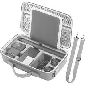 DJI OSMO 360 �Ή� ���[�P�[�X ���[�o�b�O PU �A�N�Z�T���[ �ی� �P�[�X �h���|�[�^�u���g���x���o�b�O ��e�� �S�ʕی�^ �h�o �g�тɕ֗�