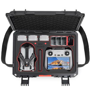 STARTRC DJI�Ή�Mini 5 Pro �P�[�X RC 2/RC-N3 ���M�@�Ή� �ϏՌ� EVA�f�� ���s&�A�E�g�h�A���[�o�b�O �h���[���ƃA�N�Z�T���[��S���ʕی�