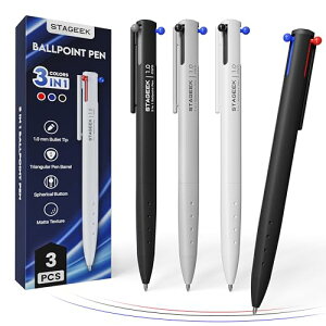 STAGEEK 3�F�����{�[���y�� 1.0mm 3�{�Z�b�g �� �� ��