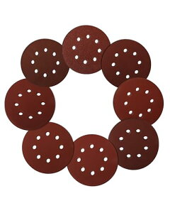 SENTOOL �����_���T���_�[ �y�[�p�[ 125mm �T���h�y�[�p�[ 40�����Z�b�g �T���f�B���O�y�[�p�[ �e�ڂ���ׂ��ڂ܂Ŋe5�� �|���b�V���[ ���X�� �T���f�B���O�f�B�X�N TC-R40 (�����_���T���_�[�p40