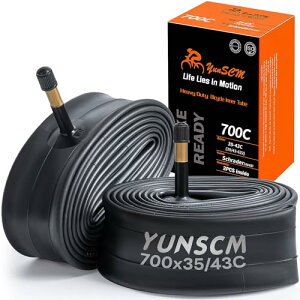 YunSCM 2�{,700 35c �`���[�u ����,�Ď��o���u48mm �������̍ŗǑI��,700x35c/43c ���]�� �`���[�u,�K�p 700x35c/700x38c/700x40c/700x42c ���[�h�o�C�N�A�N���X�o�C�N