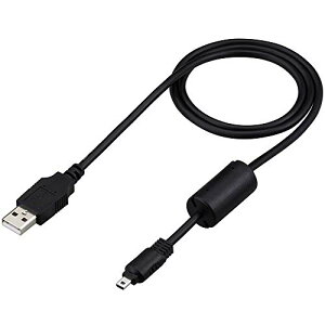 �����pUSB�f�[�^�[�d�P�[�u��Casio Exilim�J����EX-S10 S12 H10 F1 FS10 FC100 EX-Z1 EX-FC150 EX-H25 EX-F1 EX-Z1 EX-G1�Ȃǂƌ݊����̂���12�s��USB�|�[�g�d���R�[�h�i3.3ft /�u���b�N�j