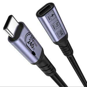 SUMPK 40Gbps USB C������0.5 m�i2�{/240 W/40 Gbps/8 K�j�A�ZUSB 4.0������