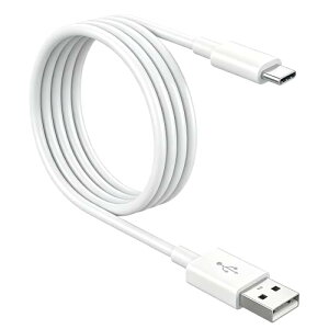 USB Type-C �P�[�u�� 3m 1�{�Z�b�g SLEIJAOOE 3A�}���[�d�Ή� �J�`�b�Ƒ}�����Ēf���ɋ��� �����̃f�W�^�����C�t�������K�� USB-A to C 480Mbps�����f�[�^�]�� �X�}�z/�^�u���b�g�Ή� (�z���C�g)