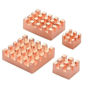 Haojiaho Raspberry Pi�p �q�[�g�V���N ���� 4�Z�b�g Raspberry Pi 4B�p �M�`�����S���e�[�v �t�� ���q�[�g�V���N