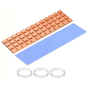 DFsucces M.2 SSD �q�[�g�V���N �� 1.5mm ���^ �����M���\ 2280 M2 SSD PS5 �M�`���V�[�g ��p���W�G�[�^�[�t�B�� �Œ�p�V���R���S���Z�b�g