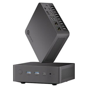 Getorli �~�jPC AMD Ryzen 7 8745HS ���� 8�R�A/16�X���b�h �����\mini PC 4��ʏo�� 16GB DDR5 1TB SSD �f���A��2.5G LAN �Ɩ��p/�N���G�C�e�B�u/���C�g�Q�[�� �Ή� �~�jPC Ryzen