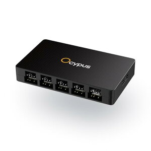 Ocypus Delta EH10 BK PC�t�@���n�u 10�|�[�g PWM/ARGB�R���g���[���[