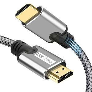 8K HDMI �P�[�u�� 2.13M�A�b�v�O���[�h��MEEKI HDMI 2.1�K�i 8K@60Hz 4K@120Hz/144Hz 48Gbps���������ϋv �i�C�����҂� �n�C�X�s�[�h 7680x4320p UHD HDR HDCP eARC 3D�C�[�T�l�b�g ARC hdmi �P�[�u���Ή� Fire