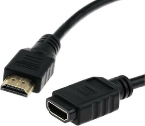 HDMI �����P�[�u�� �t�@�C���[TV�X�e�B�b�N�ɑΉ� �����b�L 30CM (�^�C�vA�I�X - �^�C�vA���X) �u���b�N Fire TV Stick �����P�[�u�� (�u���b�N)