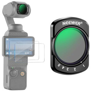 NEEWER ��ND�t�B���^�[ Osmo Pocket 4/3/Xtra Muse�Ή� �}�O�l�b�g�� ND2-32 ����