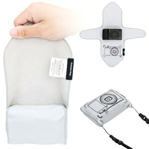 JJC �R���p�N�g�J�����p���b�s���O�N���X �J�������b�v �J�����N���[�j���O�N���XRicoh GR IV GR IV HDF GR IV Monochrome GR III GR IIIx Sony RX100 II RX100 V Canon G7 X Mark III�ȂǂɓK�� ���@�\�ی�N���X �J����